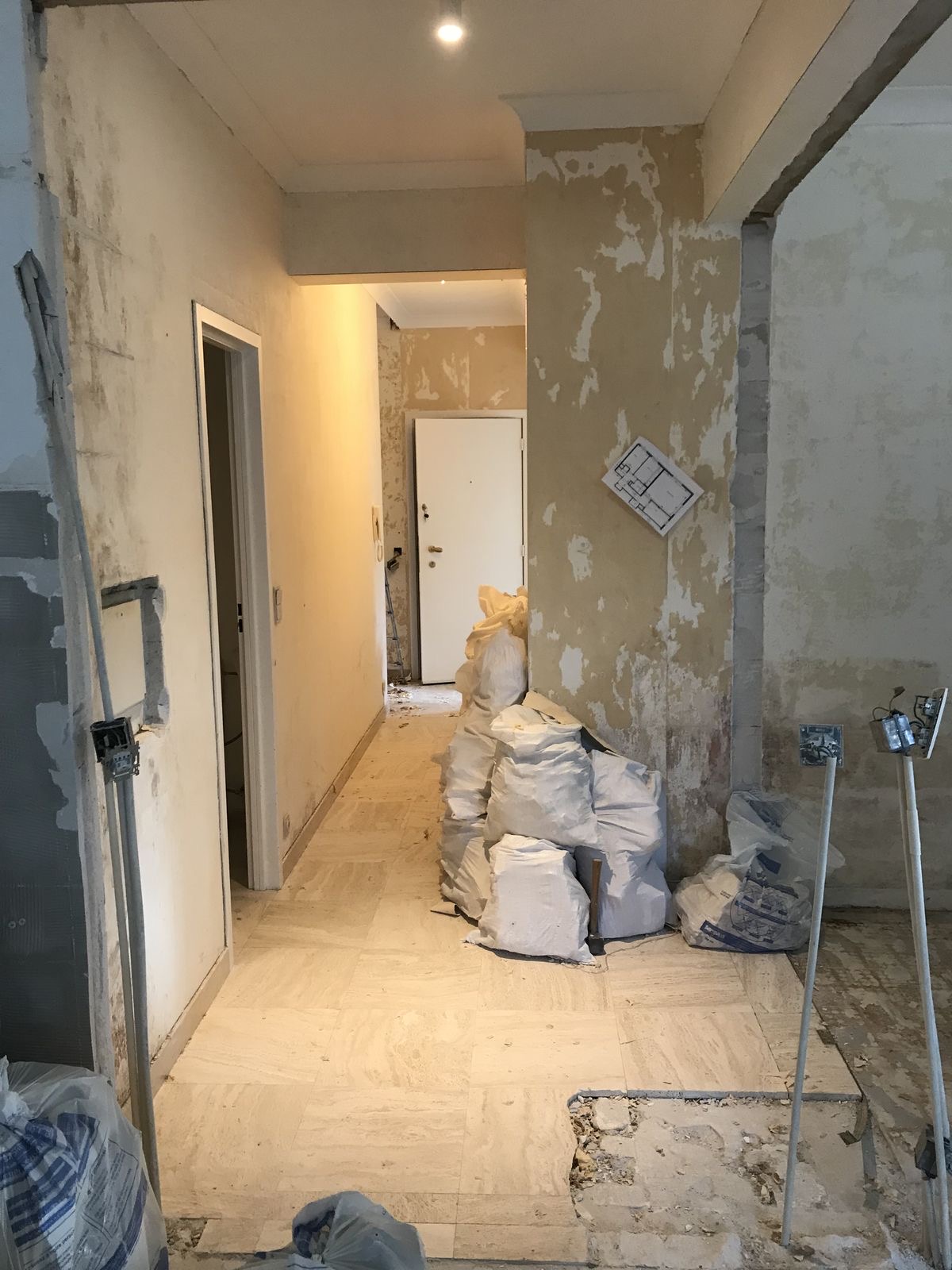 Projektaufnahme aus einem Innenbereich